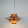 Danish vintage pendant lamp Verona by Kurt Wiborg, Jeka, 1980s Danish vintage pendant lamp Verona by Kurt Wiborg, Jeka, 1980s