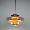 Danish vintage pendant lamp Verona by Kurt Wiborg, Jeka, 1980s Danish vintage pendant lamp Verona by Kurt Wiborg, Jeka, 1980s