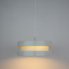 Danish vintage pendant lamp by Jo Hammerborg, Fog og Morup, Denmark, 1960s