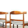 Set of 4 vintage teak dining chairs by Soborg Mobelfabrik Denmark 1960s