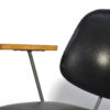 Set of 4 mid-century vintage industrial dining chairs by Wim Rietveld for Kembo, Netherlands 1950s