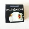 Set of Four Porcelain Coffee Cups Salvador Dali