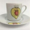 Set of Four Porcelain Coffee Cups Salvador Dali