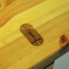 Solid Pine bench in the style of Roland Wilhelmsson- Sweden 1970s