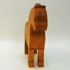 Norwegian Wood horse figurine Fjordingen 1980s