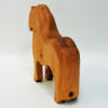 Norwegian Wood horse figurine Fjordingen 1980s