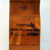 Norwegian Wood horse figurine Fjordingen 1980s