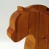Norwegian Wood horse figurine Fjordingen 1980s