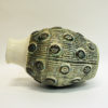 Ceramic vintage vase with symbols West Germany 1960s