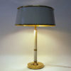 Brass and metal table lamp by Borèns Borås, 1960s Sweden Brass and metal table lamp by Borèns Borås, 1960s Sweden