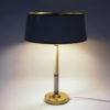 Brass and metal table lamp by Borèns Borås, 1960s Sweden Brass and metal table lamp by Borèns Borås, 1960s Sweden