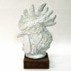 Vintage terracotta Rooster head by Ejnar Breinholt 1950s Denmark Vintage terracotta Rooster head by Ejnar Breinholt 1950s Denmark