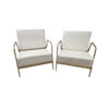 Pair of armchairs - in the style of Jansen
