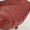 Scandinavian, relax armchair, original cherry-brown leather, 70s, teak Scandinavian, relax armchair, original cherry-brown leather, 70s, teak