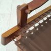 Scandinavian, relax armchair, original cherry-brown leather, 70s, teak Scandinavian, relax armchair, original cherry-brown leather, 70s, teak