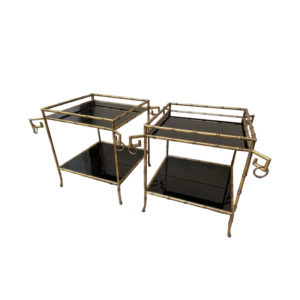 Pair of sofa ends - in the style of Jansen