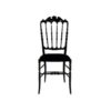 Decorative 'Chiavari' chair designed by Gaetano Descalzi