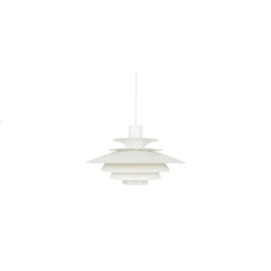 Danish vintage pendant lamp Verona by Kurt Wiborg, Jeka, Denmark, 1980s