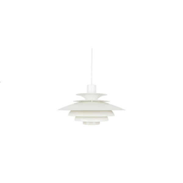 Danish vintage pendant lamp Verona by Kurt Wiborg, Jeka, Denmark, 1980s