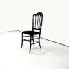Decorative 'Chiavari' chair designed by Gaetano Descalzi