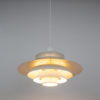 Danish vintage pendant lamp Verona by Kurt Wiborg, Jeka, Denmark, 1980s