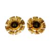 Danish pair of Brutalist Brass Flower wall lamps by Svend Aage Holm-Sørensen 1960s Danish pair of Brutalist Brass Flower wall lamps by Svend Aage Holm-Sørensen 1960s