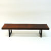 Krobo bench rosewood 1.5m by Torbjørn Afdal - Norway 1960s