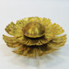Danish pair of Brutalist Brass Flower wall lamps by Svend Aage Holm-Sørensen 1960s Danish pair of Brutalist Brass Flower wall lamps by Svend Aage Holm-Sørensen 1960s