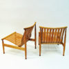Easy chair pair Arktis by Hans Brattrud for Hove Møbler, Norway 1961