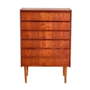 Danish Teak Chest of Drawers, 1960s