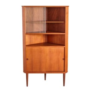 Mid-Century Danish Corner Cabinet, 1960s