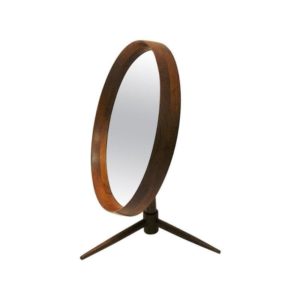 Danish Teak flip-top table mirror by Pedersen & Hansen, Denmark 1960`s