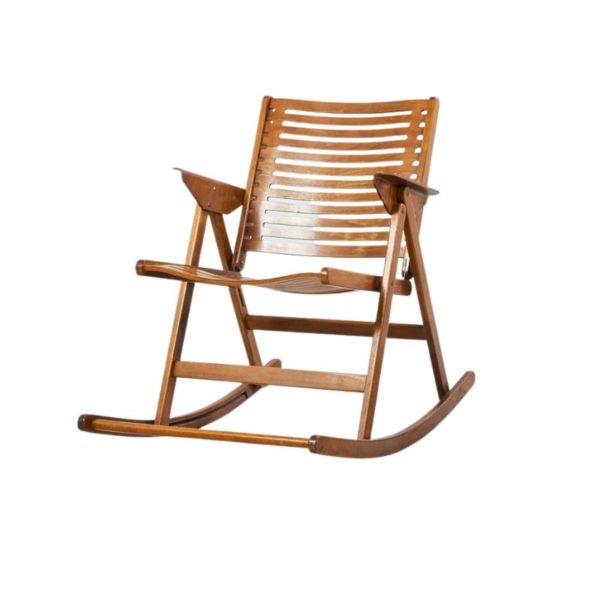 Rex Rocking Chair by Niko Kralj for Impakta Les, 1970s
