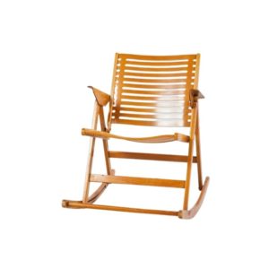 Rex Rocking Chair by Niko Kralj for Impakta Les, 1970s
