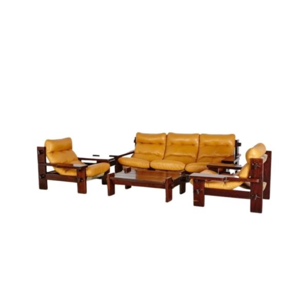 Vintage Sofa Set by Jean Gillon for Probel, Brazilian 1960s Vintage Sofa Set by Jean Gillon for Probel, Brazilian 1960s