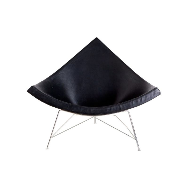 Black Coconut Chair by George Nelson for Vitra, 1955