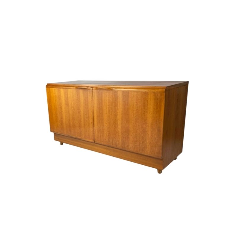 1970’s English mid century compact low sideboard