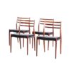 Set of 4 Model 78 Rosewood Chairs by Niels O. Moller Set of 4 Model 78 Rosewood Chairs by Niels O. Moller