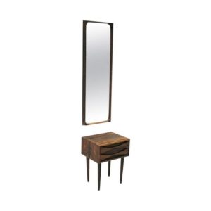 Rosewood Drawer and Mirror set by Arne Vodder for Sibast - Denmark 1960`s Rosewood Drawer and Mirror set by Arne Vodder for Sibast - Denmark 1960`s