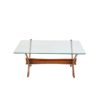Condor Walnut Coffee Table by Fredrik Schriever-Abeln for Örebro Glas