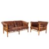 Set of Ilona Armchair and Sofa by Arne Norell