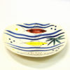 Ceramic dish with fish motives by Inger Waage, Stavangerflint Norway 1950s