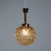Amber Pendant by Helena Tynell for Limburg, 1960s