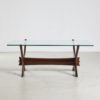 Model Condor Dark Rosewood Coffee Table by Fredrik Schriever-Abeln for Örebro Glas