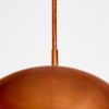 Copper Pendant Lamp, 1970s