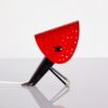 Small Red Table Lamp, 1950s