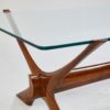 Condor Walnut Coffee Table by Fredrik Schriever-Abeln for Örebro Glas