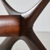 Model Condor Dark Rosewood Coffee Table by Fredrik Schriever-Abeln for Örebro Glas