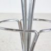 Leather Bar Stool by Piet Hein for Fritz Hansen, 1960s