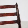Set of 6 Modell 78 Rosewood Dining Chairs by Niels Otto Møller for J.L. Møllers Møbelfabrik, 1960s Set of 6